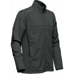 Lekka Męska Kurtka Softshellowa Greenwich. Niebieskie kurtki sportowe męskie STORMTECH, m, bez wzorów, trekkingowe. Za 259.99 zł.