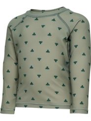 Hummel hmlMINI BEE AOP SWIM T-SHIRT L/S – Kąpielowa koszulka z długim rękawem,. Szare t-shirty i topy dla dziewczynek Hummel, bez wzorów, z elastanu, bez ramiączek. Za 191.00 zł.