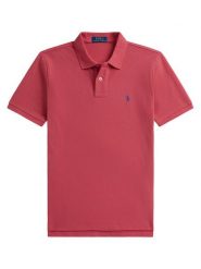 Polo Ralph Lauren Polo 323703632511 Czerwony Regular Fit. Czerwone t-shirty dla chłopców Polo Ralph Lauren, bez wzorów, z bawełny, bez ramiączek. Za 379.99 zł.