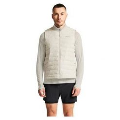 Kurtka puchowa bez rękawów Craft Subz 4. Niebieskie kurtki sportowe męskie Craft, bez wzorów, z puchu, trekkingowe. W wyprzedaży za 399.95 zł.