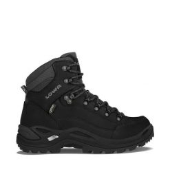 Buty trekkingowe damskie Lowa Renegade GTX Mid. Czarne obuwie sportowe damskie Lowa, za kostkę, trekkingowe. Za 778.99 zł.