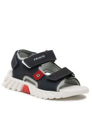 Sandały Primigi. Brązowe sandały chłopięce Primigi, bez zapięcia. Za 119.99 zł.