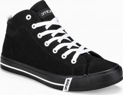 Ombre Buty męskie czarne r. 42 (T304). Czarne trampki męskie Ombre, bez wzorów, bez zapięcia. Za 69.99 zł.