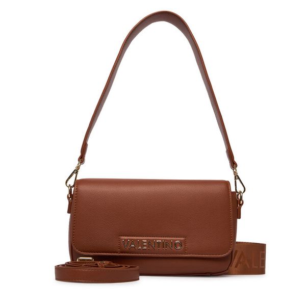 Torebka Valentino. Brązowe torebki do ręki damskie Valentino, bez wzorów, klasyczne, bez dodatków. Za 639.99 zł.