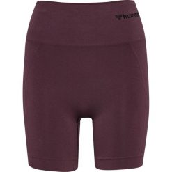 Szorty damskie Hummel TIF. Brązowe obuwie sportowe damskie Hummel, bez wzorów, na fitness i siłownię. Za 153.50 zł.