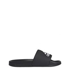 Adilette Shower Slides. Białe klapki damskie Adidas, bez wzorów, z syntetyku, sportowe, bez obcasa. Za 109.99 zł.