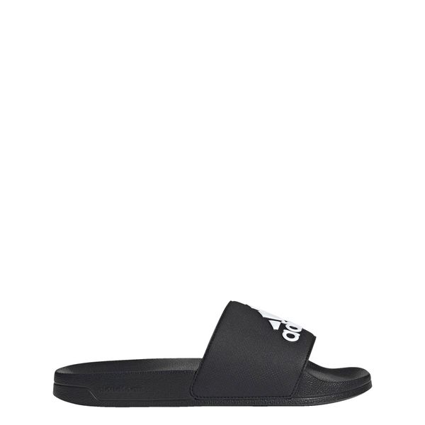 Klapki męskie basenowe Adidas ADILETTE. Białe klapki damskie Adidas, z materiału, klasyczne. Za 116.99 zł.