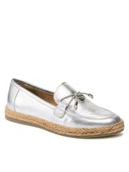 Lasocki Espadryle WI16-SPAROW-07 Srebrny. Szare espadryle damskie Lasocki, bez wzorów, ze skóry, bez obcasa, bez zapięcia. Za 139.99 zł.