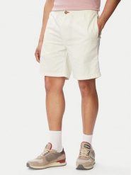Napapijri Szorty sportowe N-Hyperion NP0A4G5E Biały Relaxed Fit. Białe krótkie spodenki sportowe męskie Napapijri, m, bez wzorów, z bawełny. Za 399.99 zł.