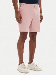 BOSS Szorty materiałowe H-Kane1 50555235 Różowy jasny Modern Fit. Czerwone szorty męskie Boss, m, bez wzorów, z bawełny. Za 449.99 zł.