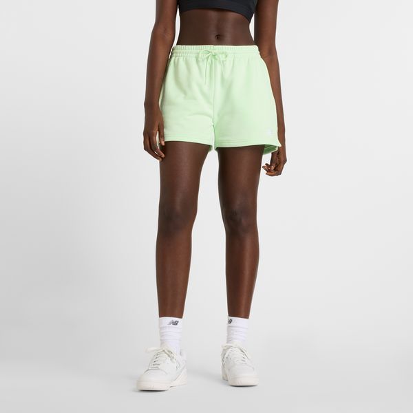 Spodenki damskie New Balance WS41500MEW – miętowe. Zielone szorty sportowe damskie New Balance, s, bez wzorów, z bawełny, klasyczne. Za 129.99 zł.