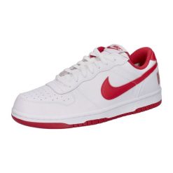 Buty Nike Big Low Biały/Czerwony. Białe buty sportowe męskie Nike, ze skóry, bez zapięcia. Za 378.80 zł.