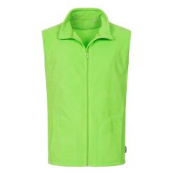 Męska Klasyczna Kamizelka Polarowa. Zielone bluzy męskie Stedman, m, bez wzorów, z polaru, bez kaptura. Za 108.99 zł.