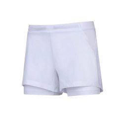 Spodenki tenisowe juniorskie Babolat Exercise Short Girl. Białe szorty damskie BABOLAT, bez wzorów, z poliesteru. Za 89.00 zł.