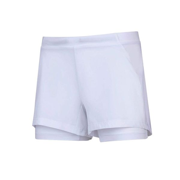Spodenki tenisowe juniorskie Babolat Exercise Short. Białe szorty damskie BABOLAT, bez wzorów, z poliesteru. Za 79.99 zł.