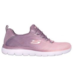 Buty Skechers Summer Bright Charmer 149536 Ltmv fioletowe. Fioletowe obuwie sportowe damskie bez wzorów, z materiału. Za 481.93 zł.