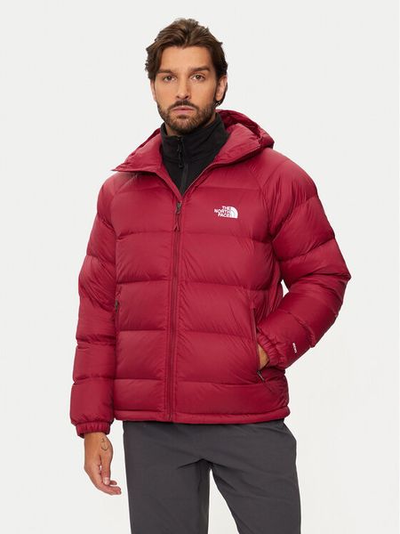 The North Face Kurtka puchowa Hydrenalite NF0A5GIE Czerwony Regular Fit. Czerwone kurtki męskie The North Face, m, bez wzorów, z puchu, bez kaptura. Za 879.00 zł.