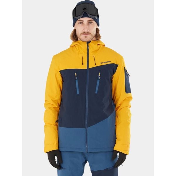 Kurtka Narciarska Męska Fundango Privet Allmountain. Brązowe kurtki męskie Fundango, m, bez wzorów, z tkaniny, bez kaptura, narciarskie. W wyprzedaży za 639.00 zł.