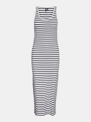 Vero Moda Sukienka letnia My Soft 10305782 Biały Tight Fit. Białe sukienki damskie Vero Moda, na lato, xl, bez wzorów, z bawełny, bez kołnierzyka, bez ramiączek. Za 129.99 zł.