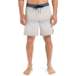 Spodenki boardshort dla Mężczyzn SURFSILK STRAIGHT LEG 18" Szary. Szare szorty męskie Quiksilver, m, bez wzorów, z elastanu. Za 319.99 zł.