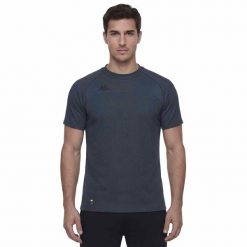 Koszulka Kappa Inor Pro. Niebieskie koszulki sportowe męskie Kappa, bez wzorów, bez kołnierzyka, bez ramiączek. Za 289.00 zł.