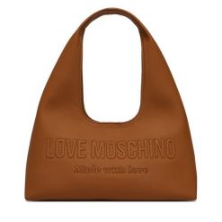 Torebka LOVE MOSCHINO. Brązowe torebki do ręki damskie Love Moschino, bez wzorów, klasyczne, bez dodatków. Za 919.99 zł.