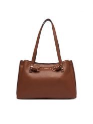 Guess Torebka HWBG97 42230 Brązowy. Brązowe torebki do ręki damskie Guess, z aplikacjami, ze skóry, bez dodatków. Za 674.99 zł.