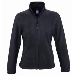 Damska Bluza Polarowa North Fleece Jacket. Czarne bluzy sportowe damskie SOL'S, m, bez wzorów, z polaru, bez kaptura, trekkingowe. Za 109.99 zł.