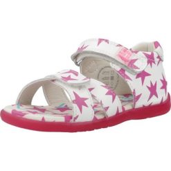 Sandały AGATHA RUIZ DE LA PRADA 242904A Biały. Białe sandały damskie Agatha Ruiz de la Prada, bez wzorów, ze skóry, bez obcasa, bez zapięcia. Za 159.99 zł.