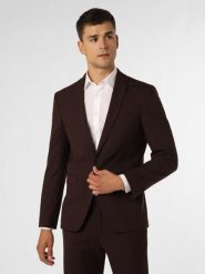Finshley & Harding marynarka od garnituru modułowego Mężczyźni Slim Fit czerwony, 48. Czerwone marynarki męskie Finshley & Harding, bez wzorów, klasyczne. Za 699.95 zł.
