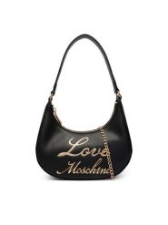 LOVE MOSCHINO Torebka JC4116PP1PLO1000 Czarny. Czarne torebki do ręki damskie Love Moschino, bez wzorów, ze skóry, bez dodatków. Za 769.99 zł.