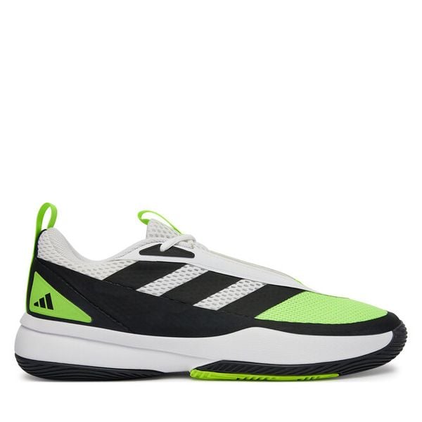 Buty do koszykówki adidas. Białe buty sportowe męskie Adidas, bez zapięcia, do koszykówki. Za 281.99 zł.