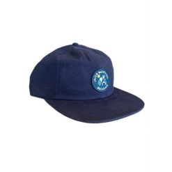 Czapka z daszkiem męska Quiksilver Javier. Niebieskie czapki i kapelusze męskie Quiksilver, bez wzorów, z bawełny, sportowe. Za 60.00 zł.
