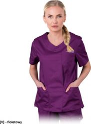 R.E.I.S. OSSIA-J - Bluza ochronna z krótkim rękawem OSSIA, damska 2XL. Brązowe bluzy damskie R.E.I.S., s, bez wzorów, bez kaptura. Za 72.62 zł.