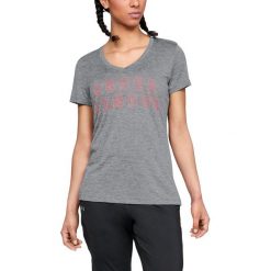 Under Armour Koszulka damska Tech Graphic Twist SSV szare r. L (1309898-040). T-shirty damskie marki Under Armour. Za 73.13 zł.