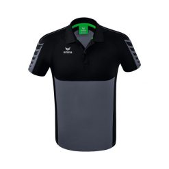 Polo Erima Six Wings. Czerwone koszulki polo męskie Erima, m, bez wzorów, z materiału, bez kołnierzyka, bez ramiączek, do piłki nożnej. Za 178.00 zł.
