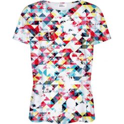 Colour Pleasure Koszulka damska CP-030 16 biało-niebieska r. XXXL/XXXXL. T-shirty damskie Colour Pleasure. Za 70.35 zł.