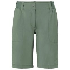 Szorty damskie VAUDE Farley II. Zielone szorty sportowe damskie Vaude, bez wzorów, sportowe, trekkingowe. Za 397.65 zł.