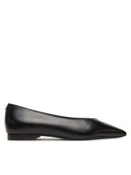 Patrizia Pepe Baleriny 8Z0110/L166-K103 Czarny. Czarne baleriny damskie Patrizia Pepe, bez wzorów, ze skóry, bez obcasa. Za 1,249.00 zł.