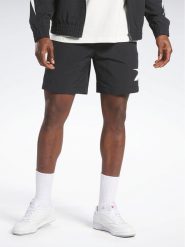 Reebok Szorty sportowe Classics Vector Woven Shorts IA2516 Czarny. Czarne krótkie spodenki sportowe męskie Reebok, m, bez wzorów, z syntetyku. Za 199.99 zł.