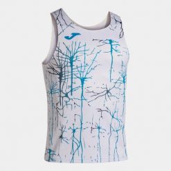Tank top do biegania męski Joma Elite IX. Białe t-shirty męskie Joma, m, bez wzorów, bez kołnierzyka. Za 149.50 zł.
