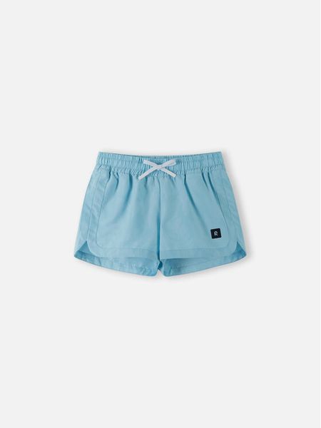 Reima Szorty sportowe Nauru Akva 5200158A Błękitny Regular Fit. Niebieskie spodenki dla dziewczynek Reima, bez wzorów, z syntetyku, sportowe. Za 139.99 zł.