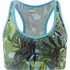 Biustonosz bikini "opaska" bonprix zielony z nadrukiem. Zielone bikini damskie bonprix, z nadrukiem. Za 24.99 zł.