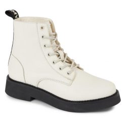 Botki Tommy Jeans. Botki damskie Tommy Jeans, z jeansu, bez obcasa, na płaskiej podeszwie, bez zapięcia. Za 639.99 zł.