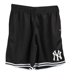 Spodenki sportowe męskie MLB New York Yankees Court Grafton Shorts. Czarne krótkie spodenki sportowe męskie 47 Brand, m, bez wzorów, z materiału, do biegania. Za 169.99 zł.