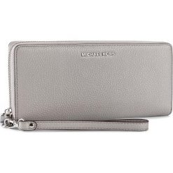 Duży Portfel Damski MICHAEL MICHAEL KORS - Mercer 32F6SM9E9L Pearl Grey. Szare portfele damskie MICHAEL Michael Kors, ze skóry. Za 669.00 zł.