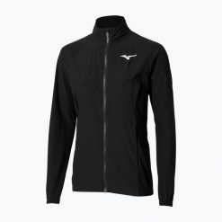 Bluza tenisowa damska Mizuno Frontier Shadow W. Czarne bluzy damskie Mizuno, xl, bez wzorów, z elastanu, bez kaptura. Za 209.99 zł.
