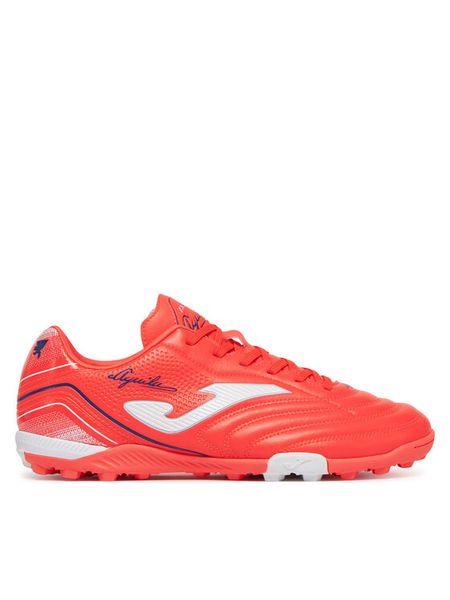 Joma Buty do piłki nożnej Aguila 2507 AGUS2507TF Koralowy. Pomarańczowe buty sportowe męskie Joma, ze skóry, bez zapięcia. Za 139.99 zł.
