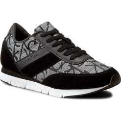 Sneakersy CALVIN KLEIN JEANS - Tea RE9644 Silver/Bla. Półbuty damskie marki Calvin Klein Jeans. W wyprzedaży za 319.00 zł.
