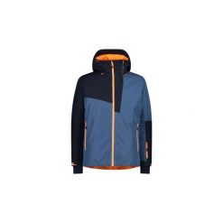 Kurtka turystyczna męska CMP. Czarne kurtki męskie CMP, m, bez wzorów, z puchu, sportowe, bez kaptura. Za 569.00 zł.